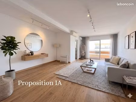 appartement 2 pièces 57 m²