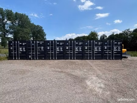location box  garage  container 20 pieds 14m2 - stockage sécurisé