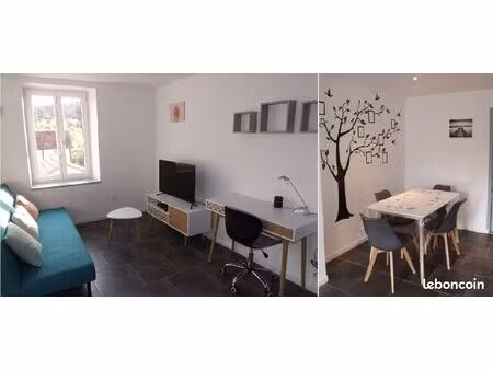 t2 meublé 40 m² – lumineux  calme  parking privé  cave – valdoie limite belfort