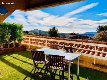 t3 faron vue mer 78m2 terrasse