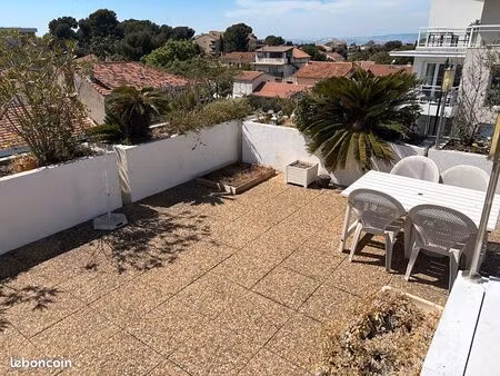 appartement 4 pièces 87 m + loggia 12m + 62m de terrasse sur le toit
