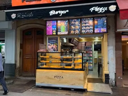 vente fond de commerce restauration rapid snack pizzeria