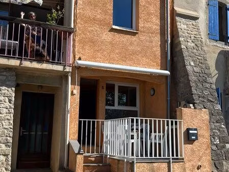 maison t2 + bureau et terrasse