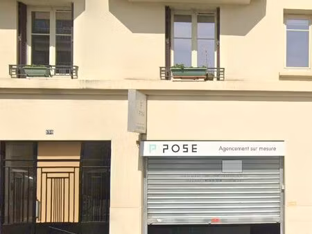 local commercial boulogne 50 m2 loyer 1.870 rue du point du jour