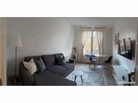 appartement meublé 2 pièces – 45 m² – nanterre centre