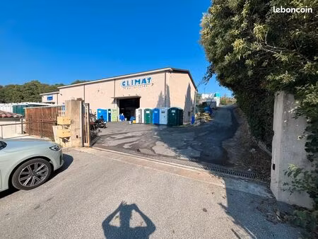 local d’activité 600 m² à mougins – divisible – – grand parking – emplacement premium