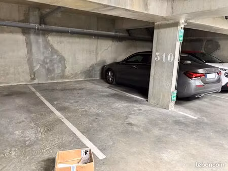 place de parking privée en sous-sol sécurisé – vénissieux / lyon 8