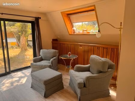 domaine de brannay  chalet agrandi  5 pièces  idealement situé