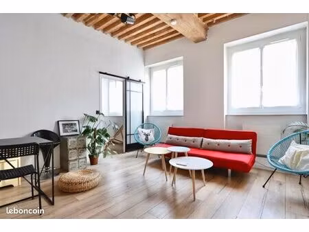 t2 meublé 46 m² – saint-just (lyon 5) – disponible fin juillet