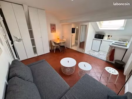 studio lyon 6 lumineux 20 m² meublé – saint pothin