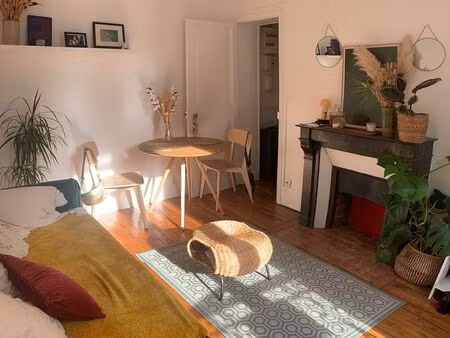 joli deux-pièces  31m2  simplon/jules joffrin