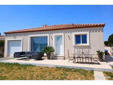 maison plain-pied 98m² - terrain 607m²