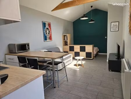 maison 27m2 meublée indépendante fond de cour