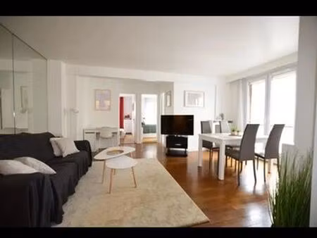 loues appartement meublé 3 pièces 60m² en parfait état - paris 16ème (maillot/etoile/victo