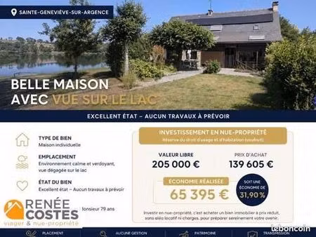 propriété en viager 7 pièces 195 m²