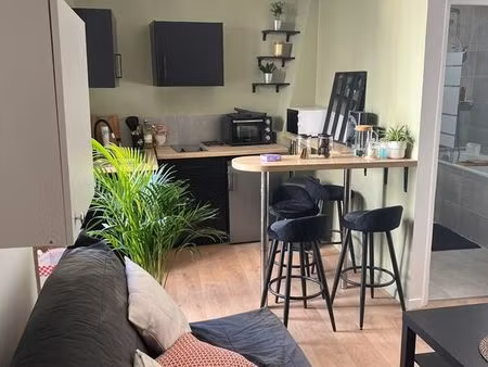 studio meublé 28 26 m² équipé – lyon 7 (quartier jean macé / universités)