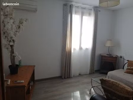 t3 rez de villa meublé biguglia
