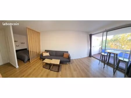 studio meublé 31m² face à la gare rer/tgv massy-palaiseau quartier atlantis