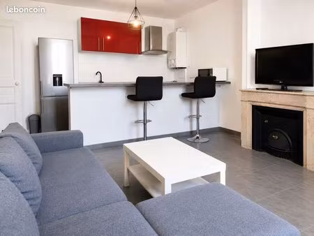 ⭐ t3 meublé 60 m² – tram t3 & t6 – place ronde