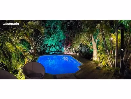 maison t3 - jardin & piscine
