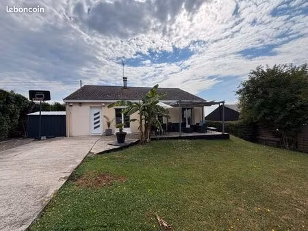 en exclusivité chez lt immo – maison de plain-pied de 93 m² à troarn