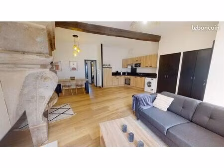 rodez - appartement t3 - meublé - centre ville