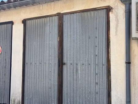 garage  15m2 + mezzanine