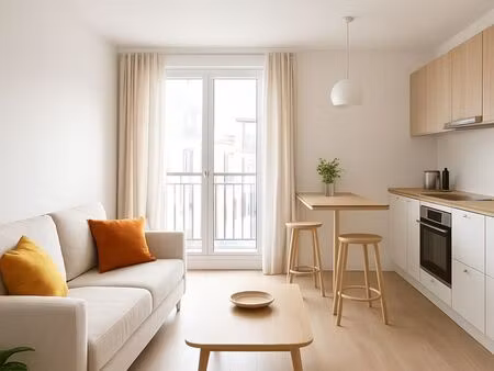 studio 1 pièce 33 m²