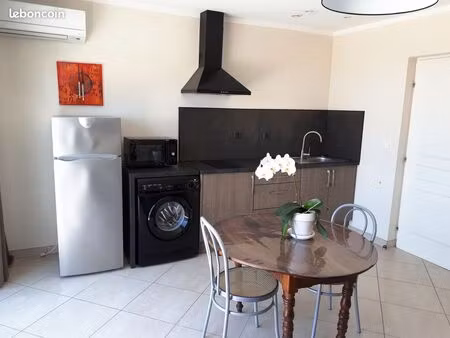 appartement t2 neuf meublé miomo 5 mn de bastia (début cap corse)