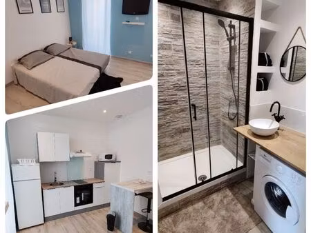 appartement meublé 22m2 refait à neuf - secteur gare sncf