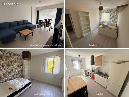appartement - 3 pièces - 66 m2 - folie couvrechef