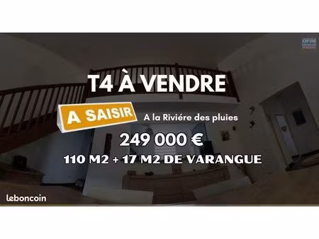 appartement 4 pièces 111 m²