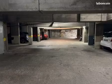 vente – emplacement de parking en sous-sol – vanves (92170)