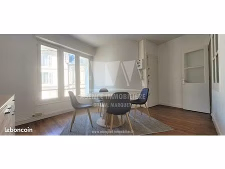 appartement t 2 meuble +petite terrasse angouleme quartier theatre