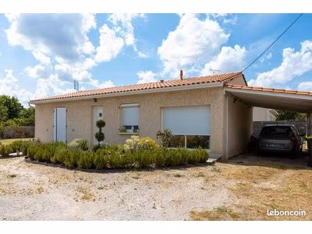 maison meublée avec grand jardin – 90 m² – saint-cybard  angoulême