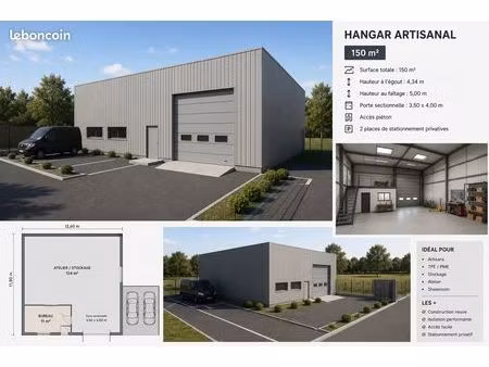 hangar différentes dimensions