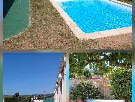 maison plain-pied 100m² sans vis-à-vis – piscine