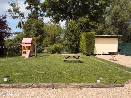 location terrain peche et baignade