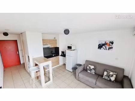 meublé étudiant + piscine + parking