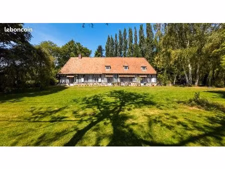maison familiale de charme – colombages  parc arboré & art de vivre normand