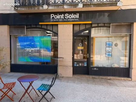 a saisir : fonds de commerce institut de beauté / bronzage clé en main avec appartement