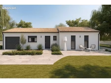 maison de 88.47 m² sur un terrain de 543 m² à fontcouverte en charente-maritime (17)