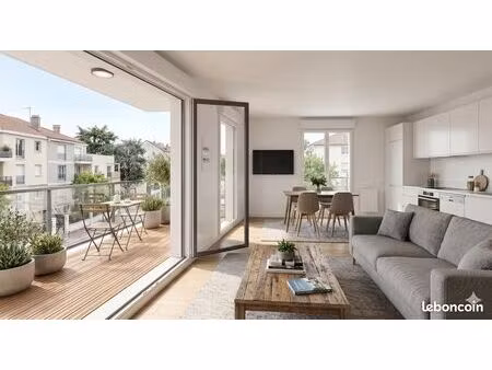 appartement 3 pièces 65 m²