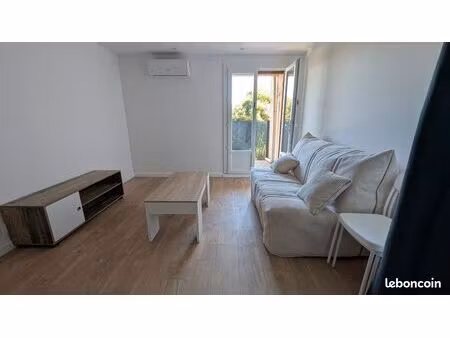 studio meublé 18m² – hauts de nîmes – 499/mois cc