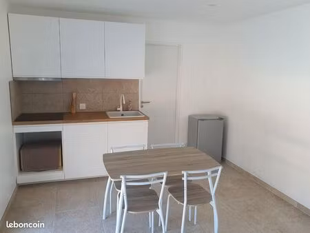 location t2 meublé avec extérieur