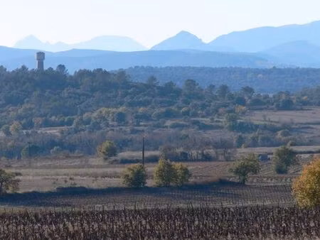 terrain de loisirs avec vue sur les cévennes