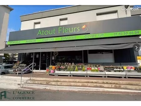 fonds de commerce fleuriste 157 m²