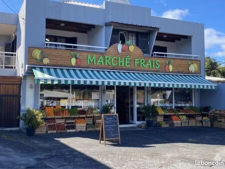 riviere des pluies - local commercial & habitation