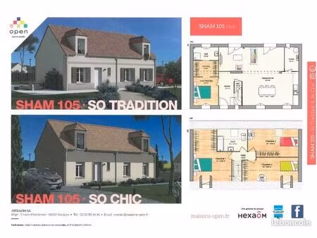maison 4 pièces 80 m²