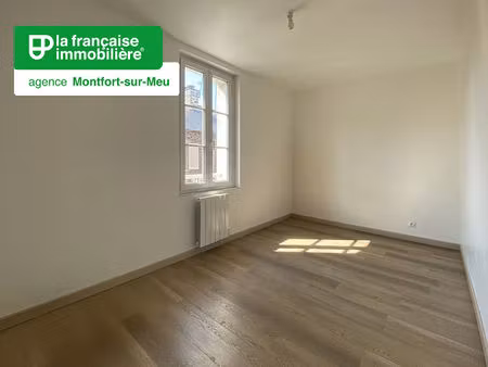 appartement t3 à louer- montfort sur meu - loyer 670€ dont 120€ de charges